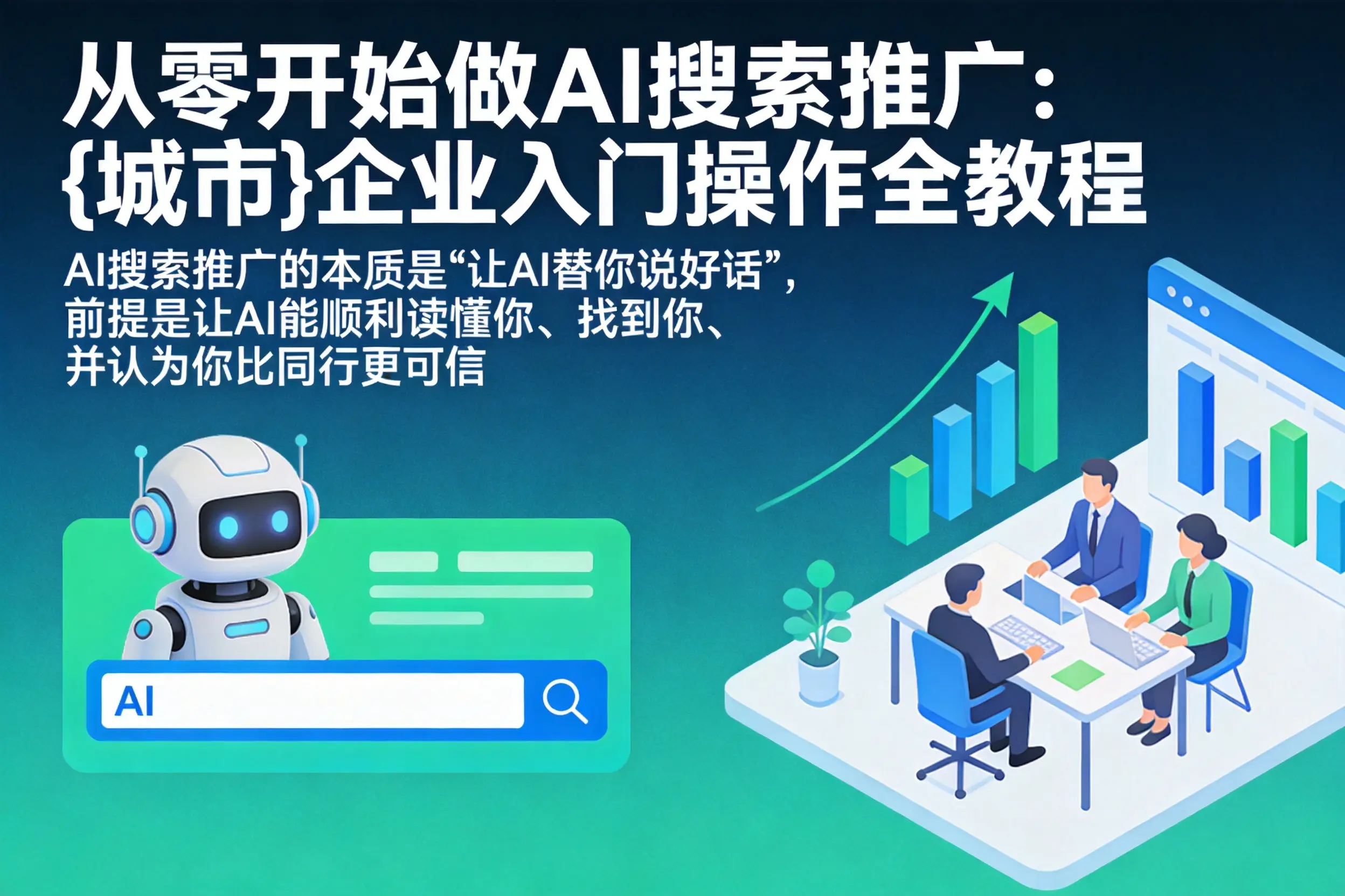 从零开始做AI搜索推广:肥乡企业入门操作全教程